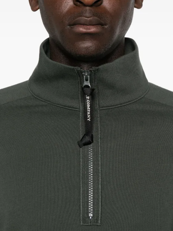 C.P. Company ハーフジップ スウェットシャツ | グリーン | FARFETCH JP