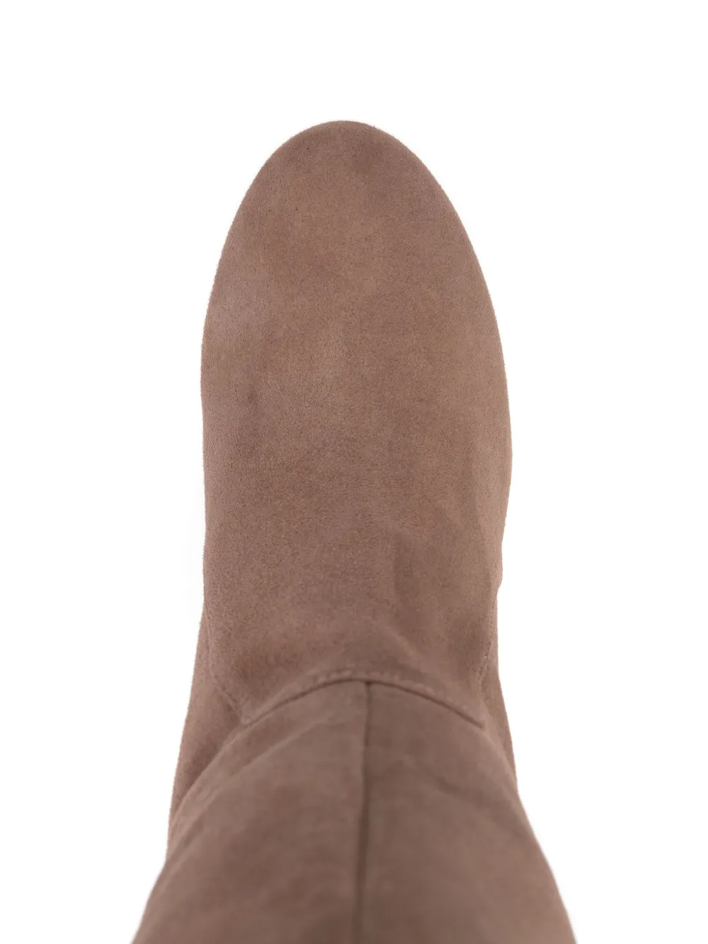 Stuart Weitzman Suede Knee-high Boots In Neutral