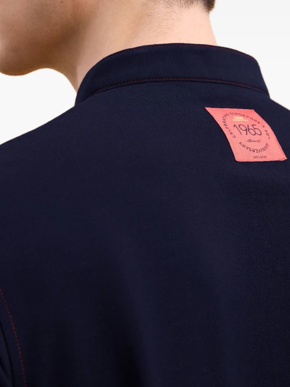 Shanghai Tang Tang Independence polo shirt - Blauw