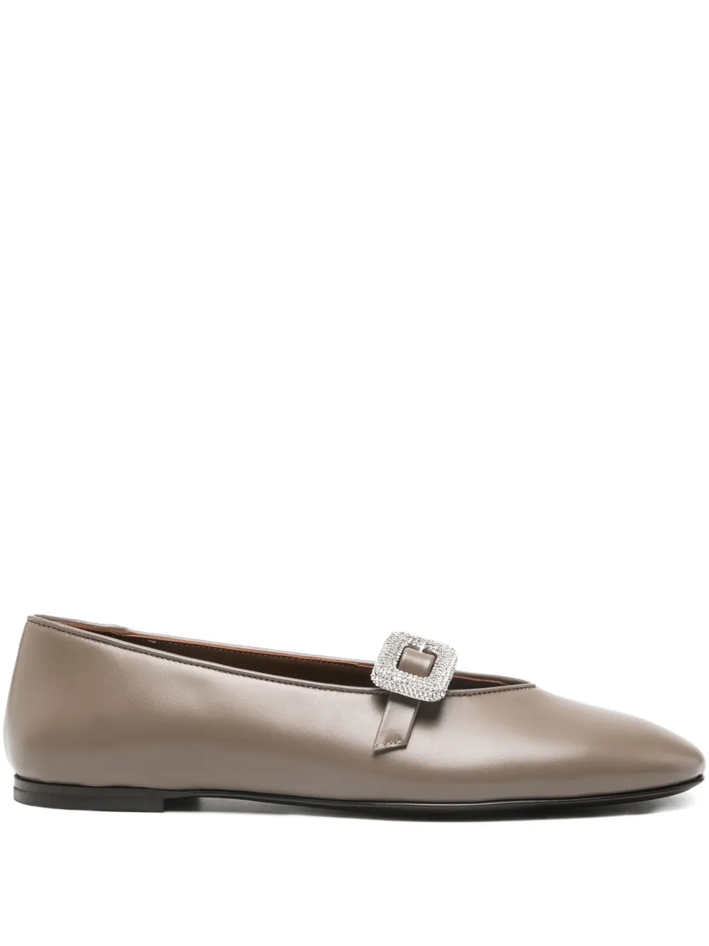 Giuseppe Zanotti Georgia Buckle ballet flats | Brown | Image 1