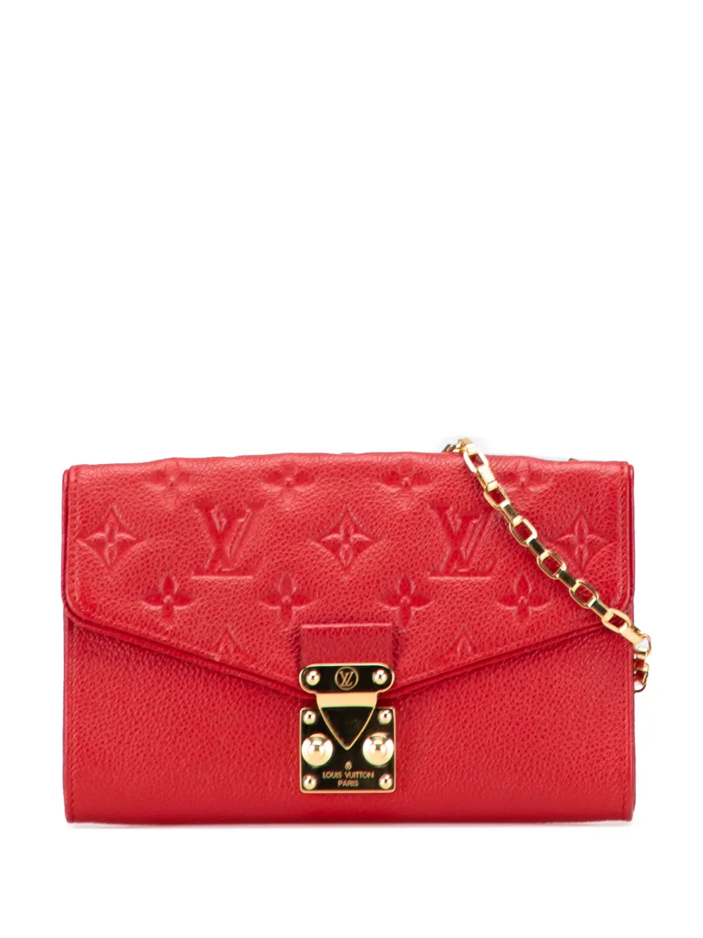 Louis Vuitton Pre-Owned 2014 モノグラム アンプラント サンジェルマン ポシェット ショルダーバッグ - レッド Louis Vuitton Pre-Owned 2014 モノグラム アンプラント サンジェルマン ポシェット ショルダーバッグ - レッド
