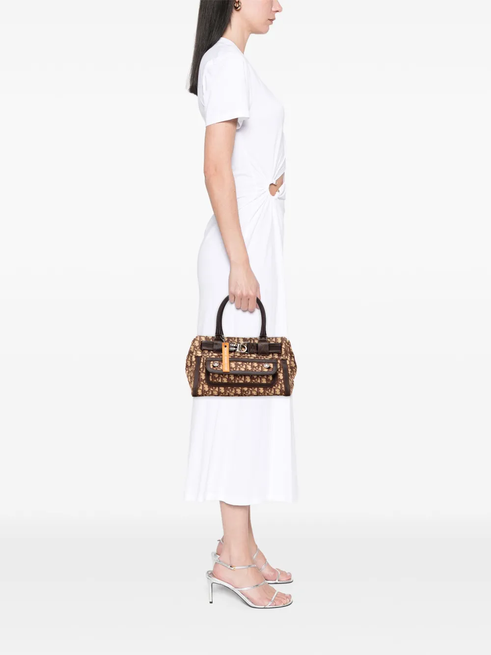 Christian Dior Pre-Owned 2006 Oblique Canvas Flight handbag | Pre-Owned | Image 2