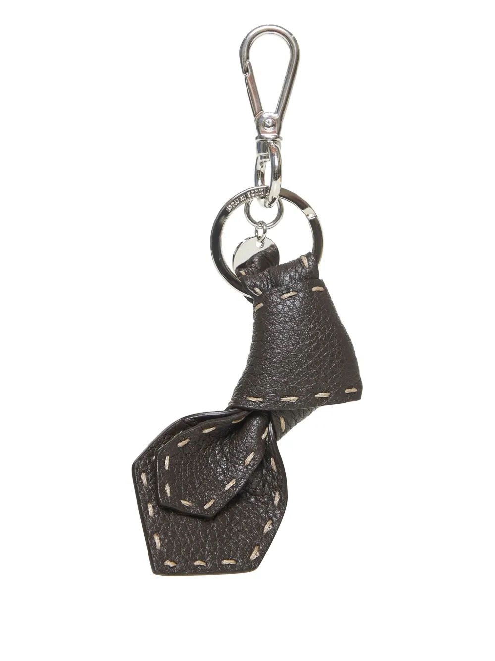FENDI tie-shaped leather keyring | Image 2