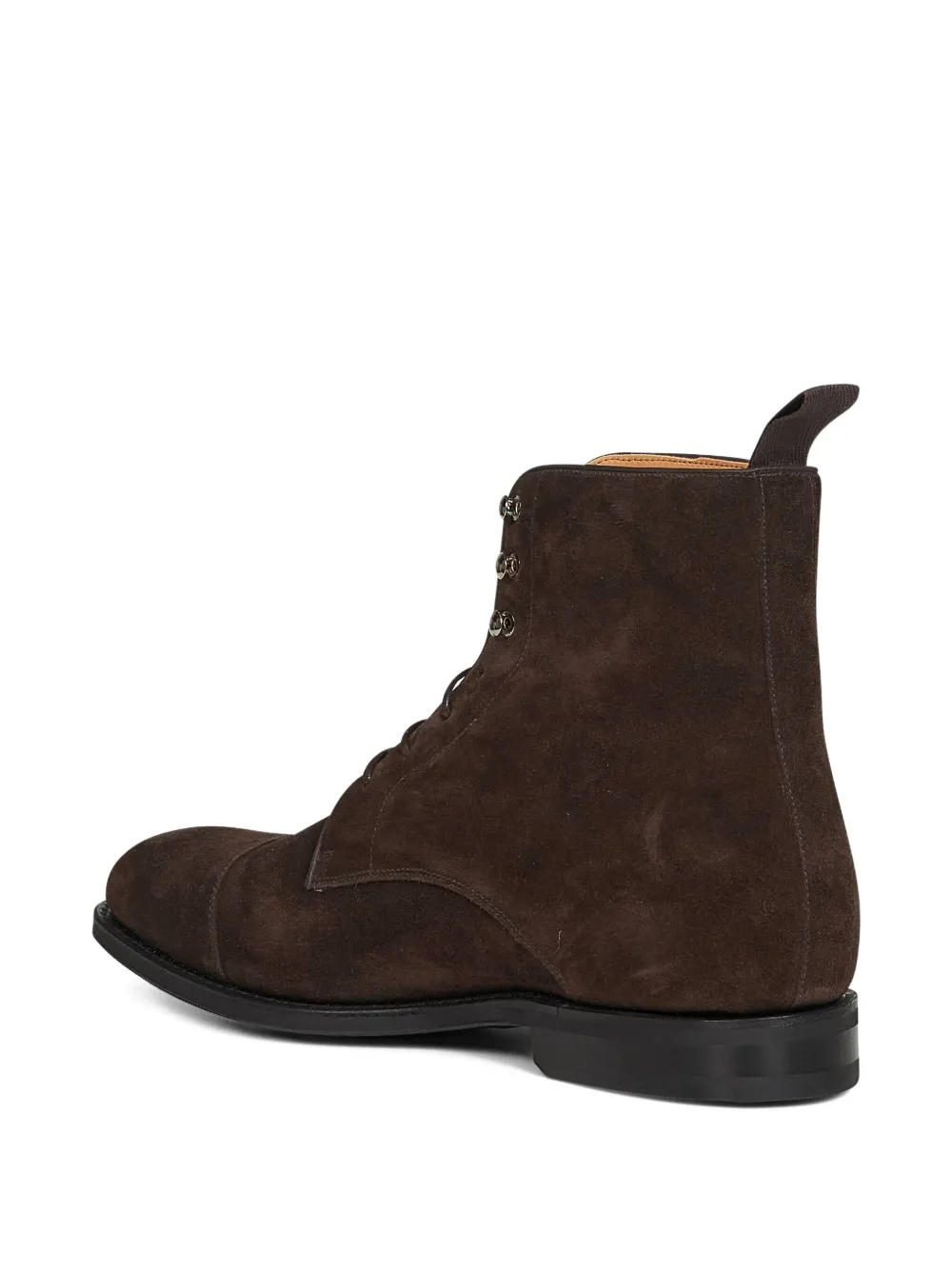 Church's lace-up suede boots Brown