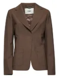 FENDI patch-pocket wide-lapel jacket - Green
