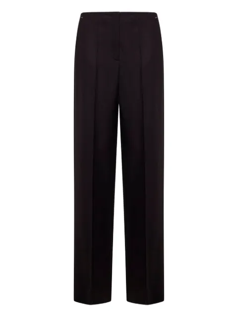FENDI pleated-front wool trousers