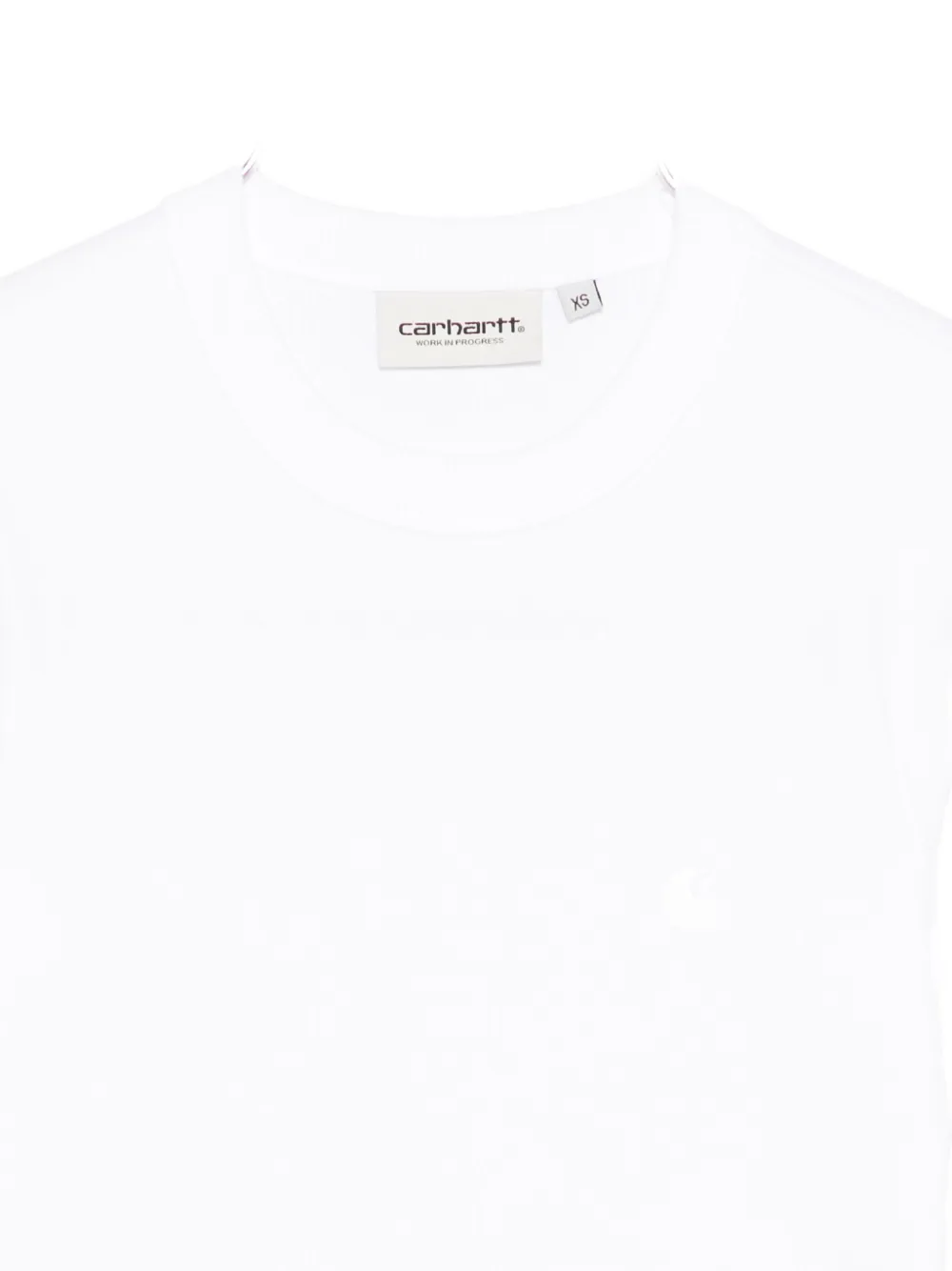 Carhartt Short-sleeve Cropped T-shirt In White
