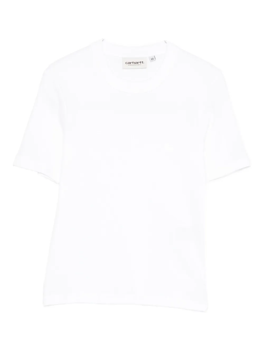 Carhartt Short-sleeve Cropped T-shirt In White