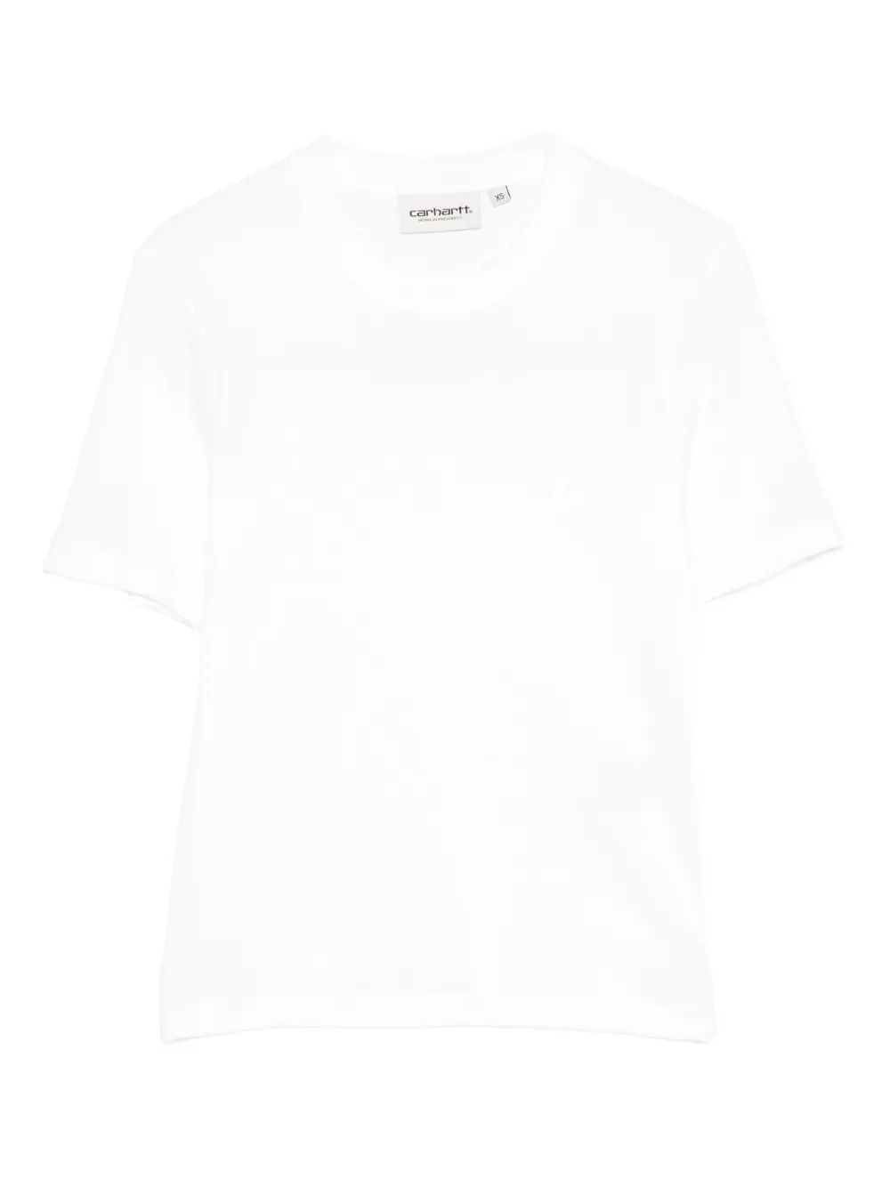 Carhartt WIP short-sleeve cropped T-shirt | White | Image 1
