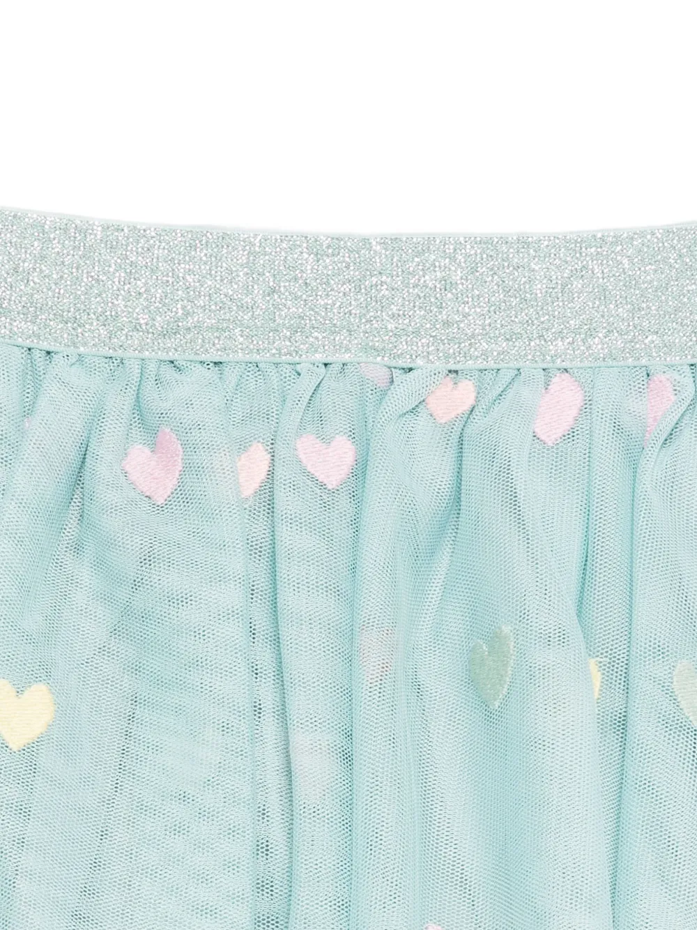 Stella McCartney Kids Tulen rok verfraaid met hart Blauw