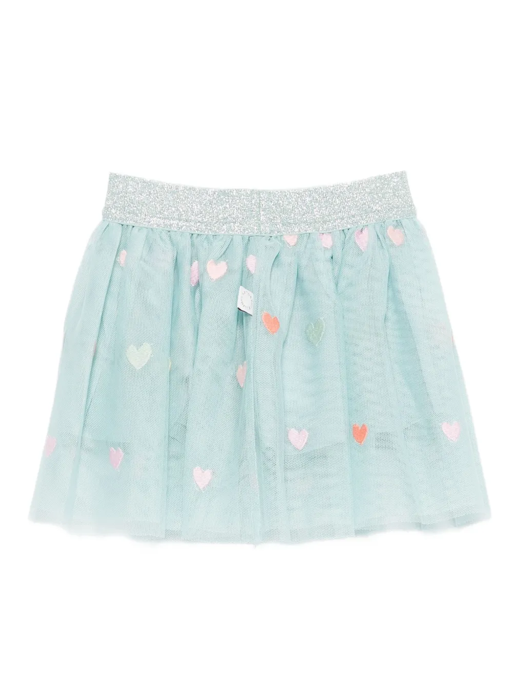 Stella McCartney Kids heart-embellished tulle skirt | Casual Skirts | Image 2