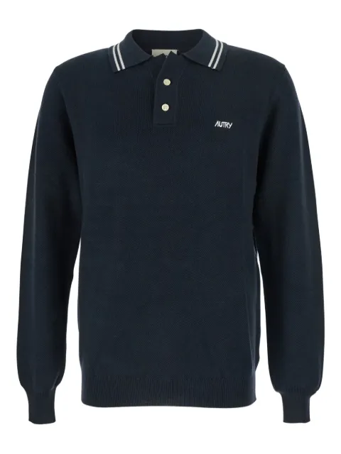 Autry embroidered-logo polo shirt