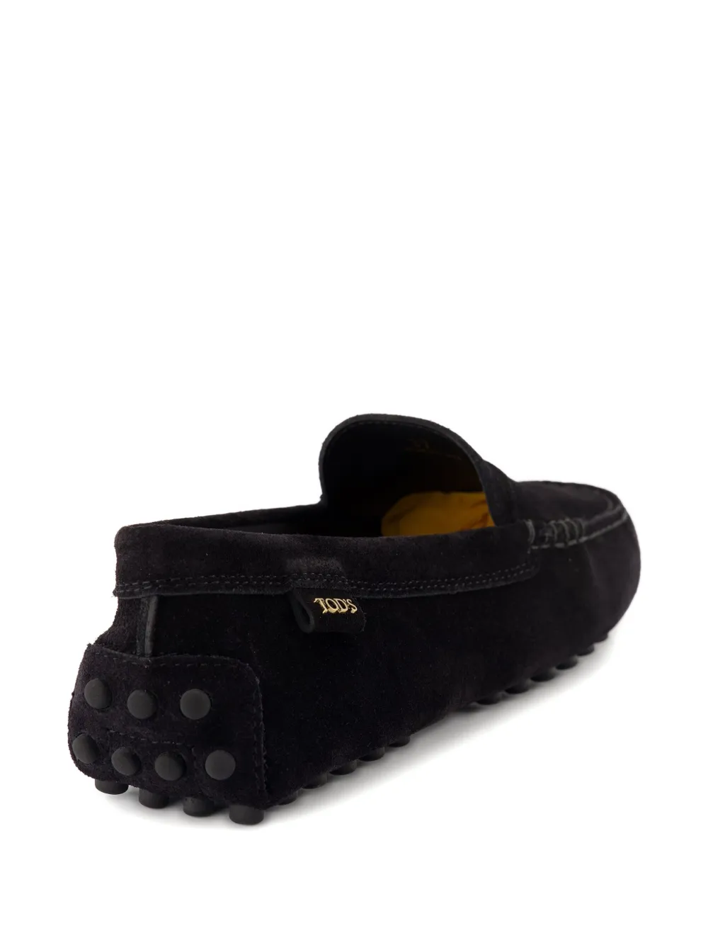 Tod's Gommino suede loafers Black