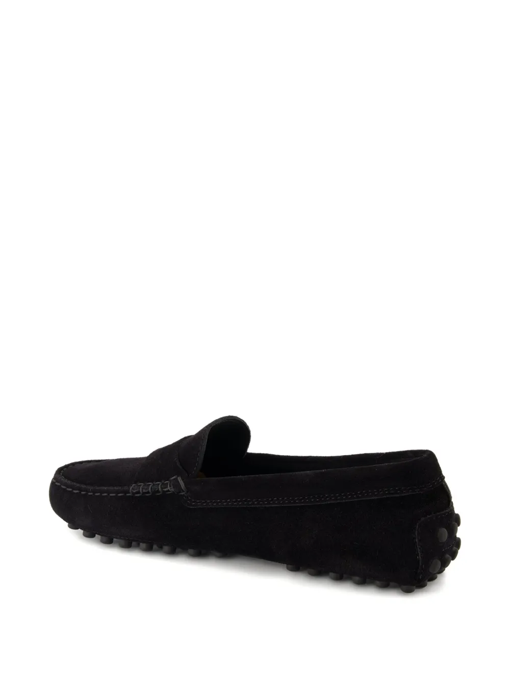 Tod's Gommino suede loafers Black