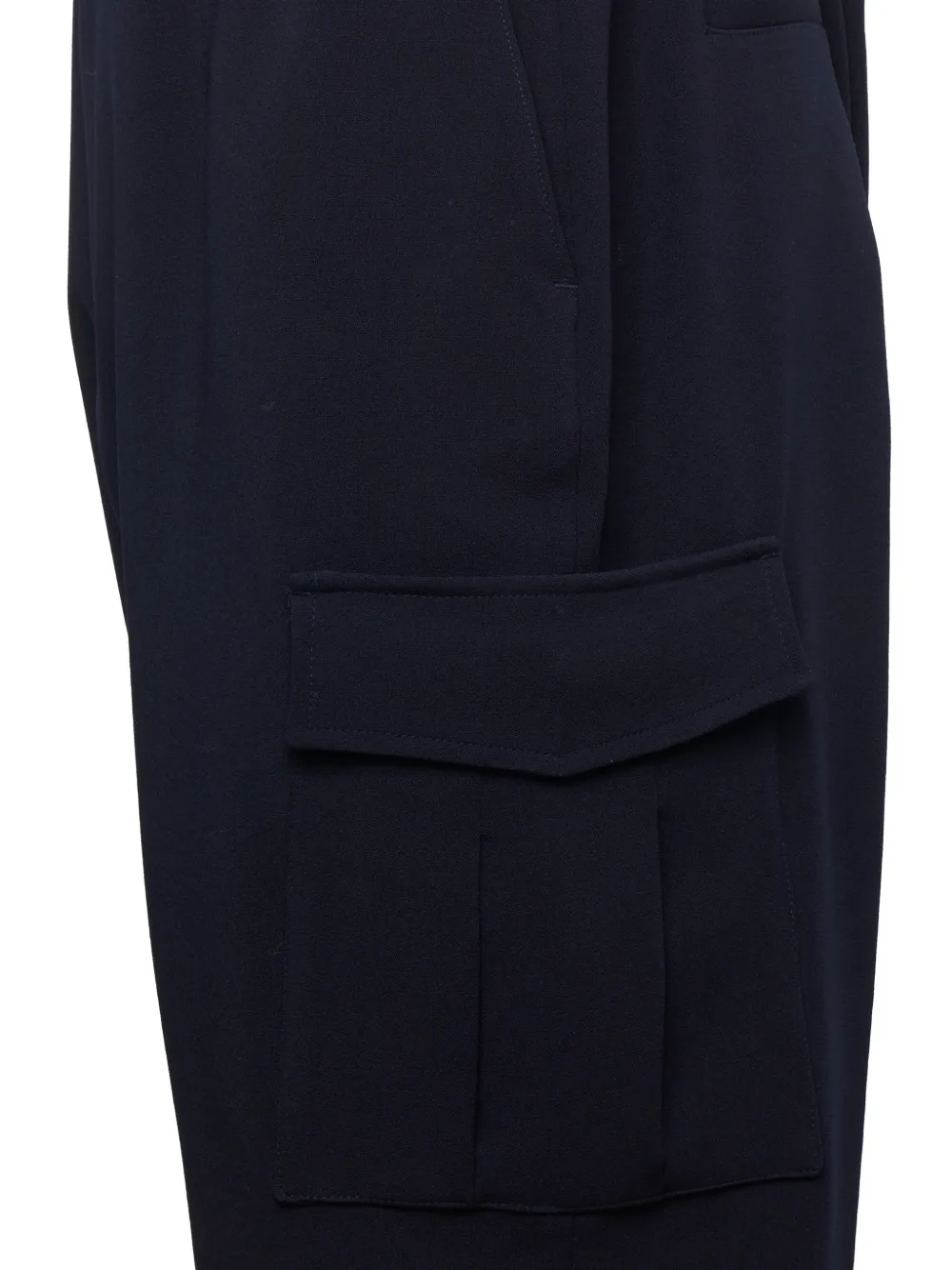 Low Brand elasticated-waist cargo pants - Blauw