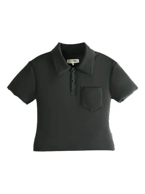 MM6 Maison Margiela padded polo shirt