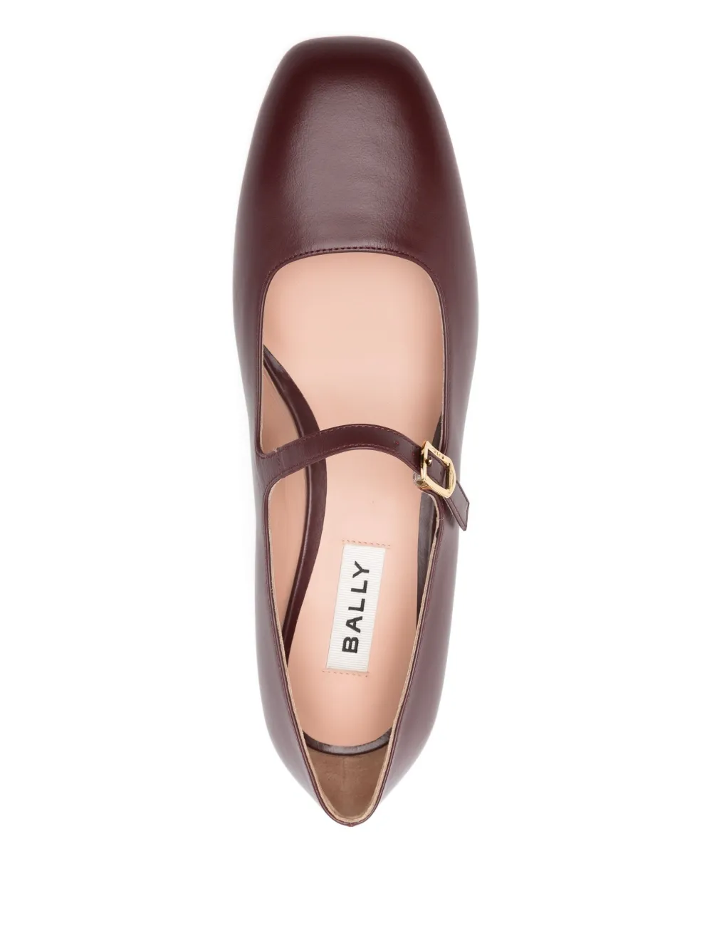 Bally Buckle-strap Pumps In Red
