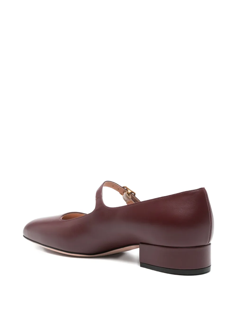 Bally Buckle-strap Pumps In Red