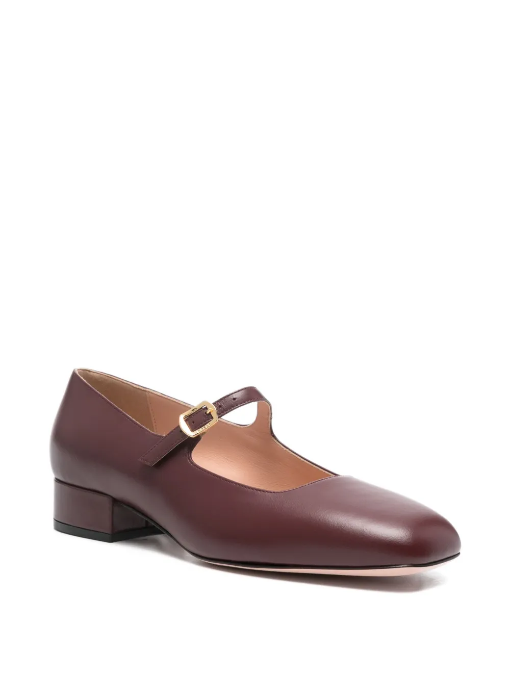 Bally Buckle-strap Pumps In Red