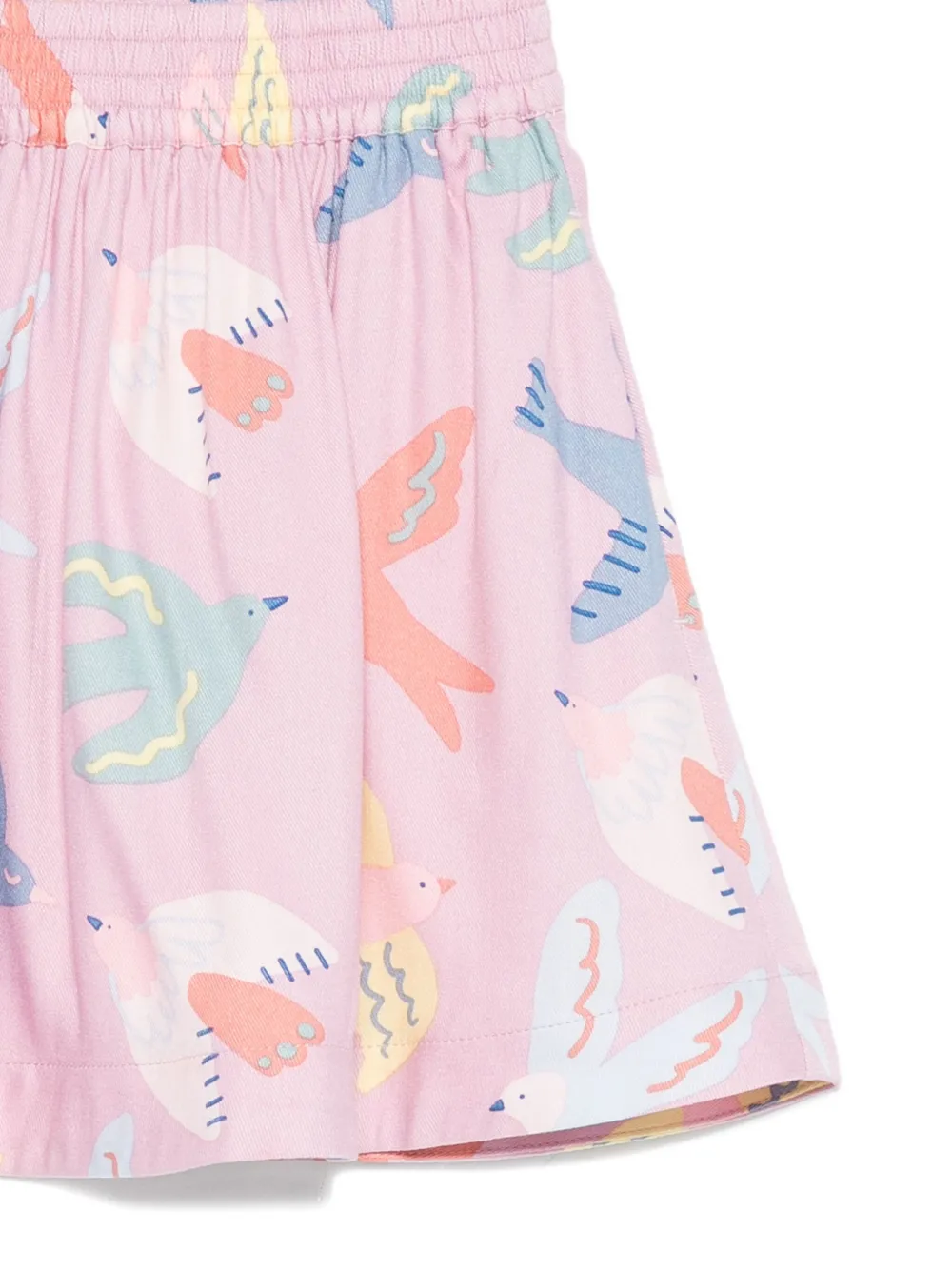 Stella Mccartney Elastic-waist Skirt In White