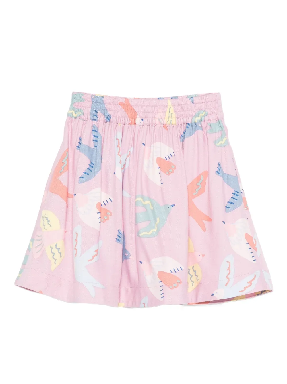 Stella Mccartney Elastic-waist Skirt In White