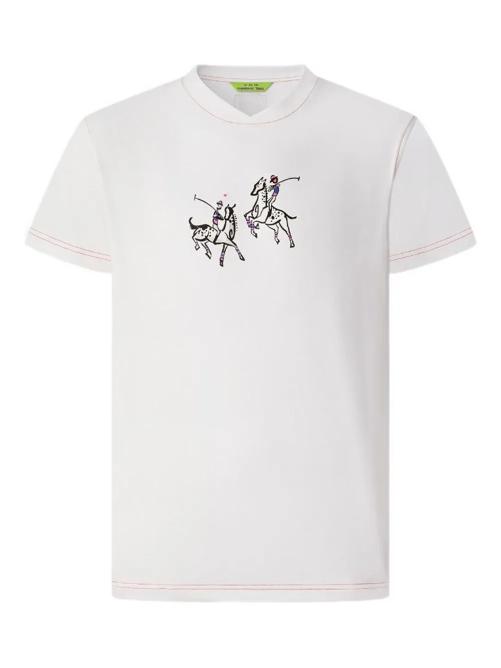 Shanghai Tang  Independence cotton T-shirt | White | Image 1