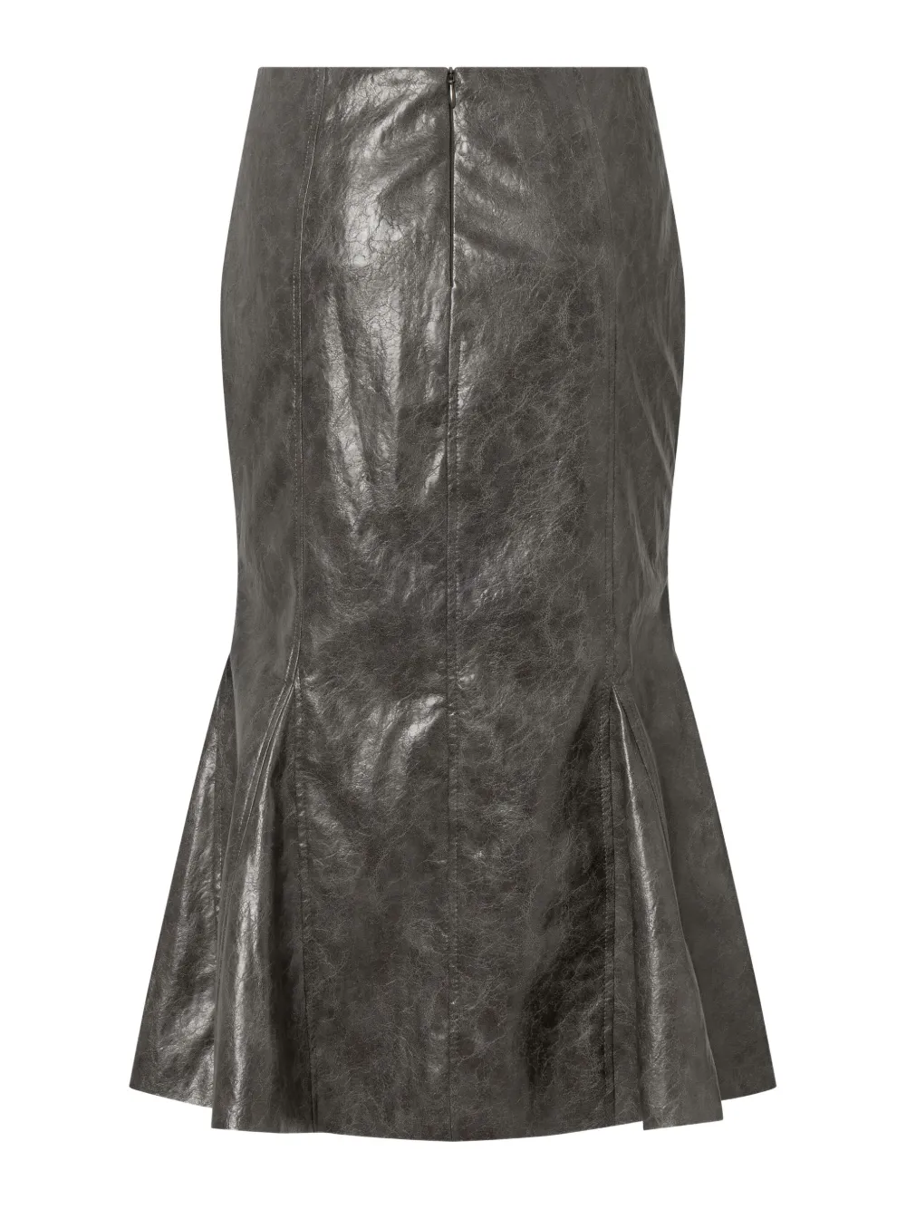Elena Velez fishtail midi skirt - Bruin