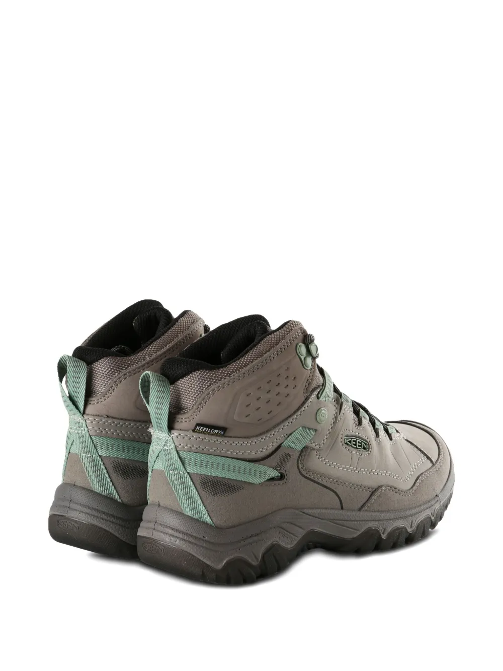 KEEN FOOTWEAR lace-up leather boots Grey