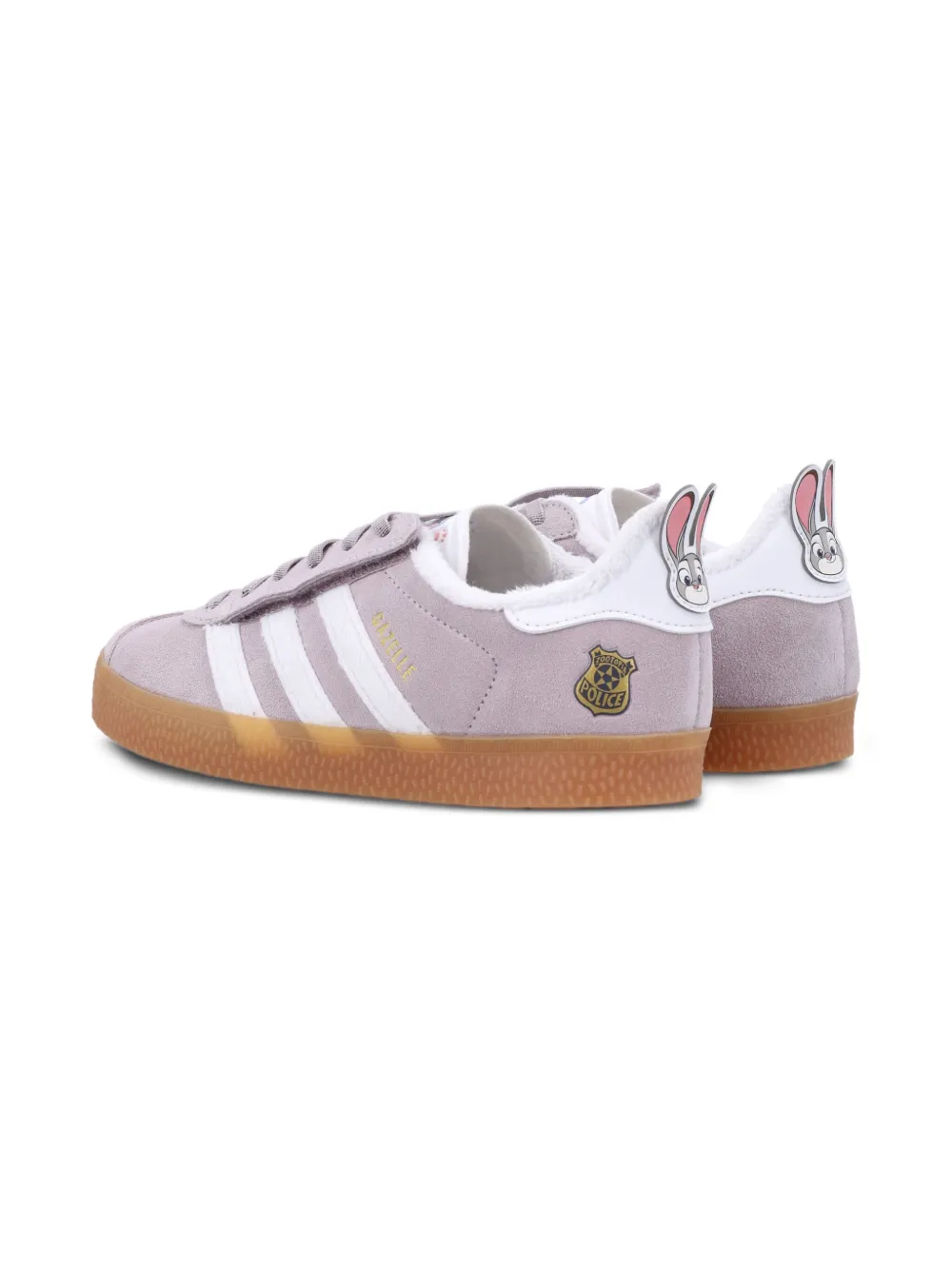 adidas Kids x Disney Zootopia Gazelle suede sneakers Purple
