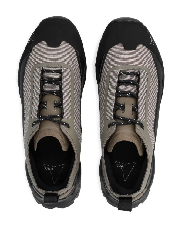 ROA KATHARINA LIGHT Ribbed pull-on Sneakers | Brown | FARFETCH ROA KATHARINA LIGHT Ribbed pull-on Sneakers | Brown | FARFETCH