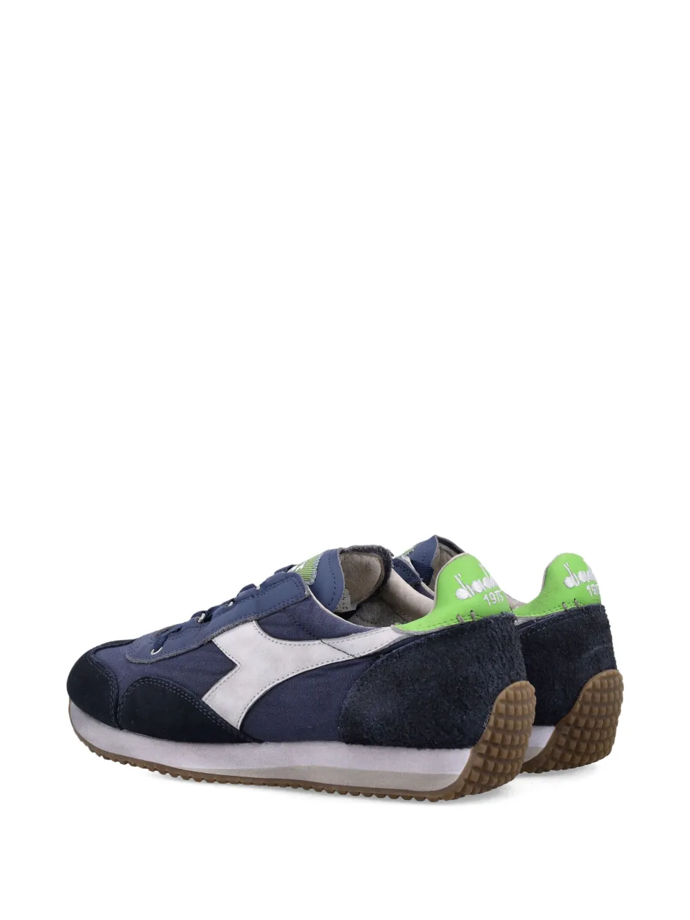 Diadora Sneakers met suède vlakken Blauw