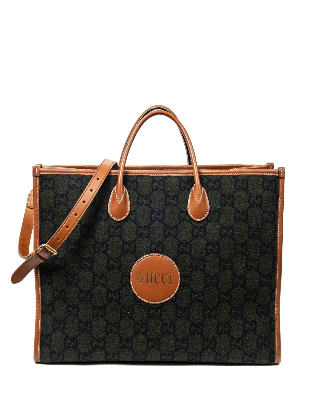 Gucci Pre-Owned Borsa tote con motivo GG - Verde