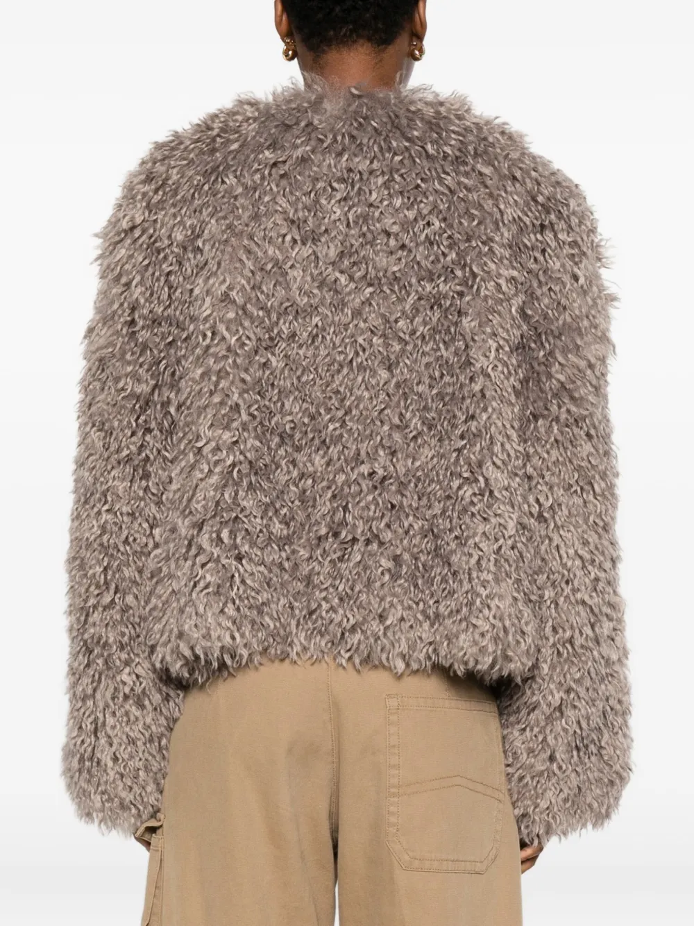 Kristina Ti Long-sleeves Jacket In Neutral