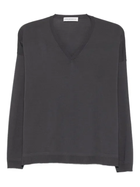 GOES BOTANICAL v-neck sweater