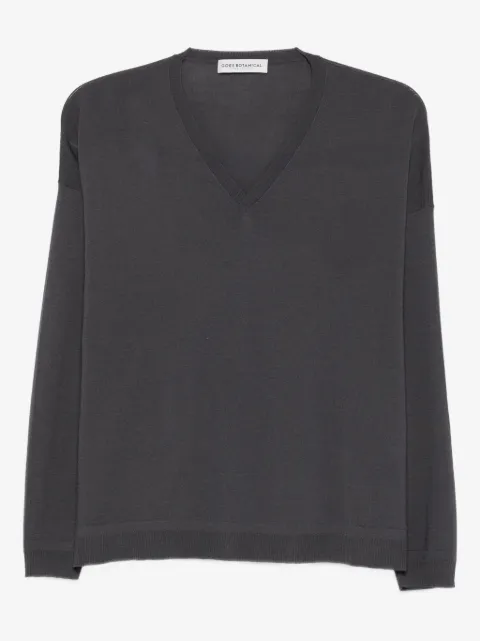 GOES BOTANICAL suéter con cuello en V