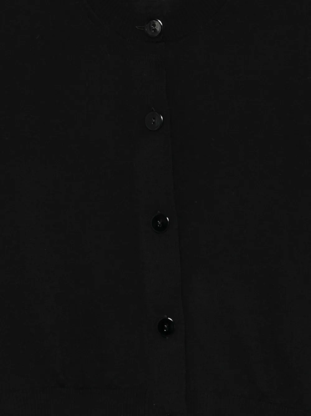 GOES BOTANICAL Vest met knoop Zwart