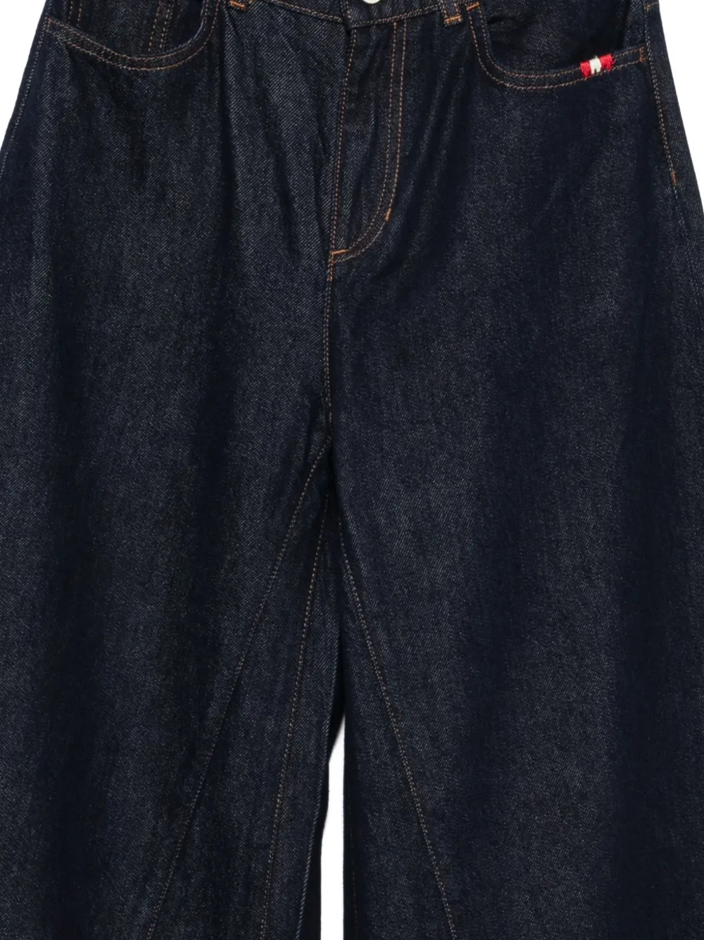 Amish Colettee Wide-leg Jeans In Blue