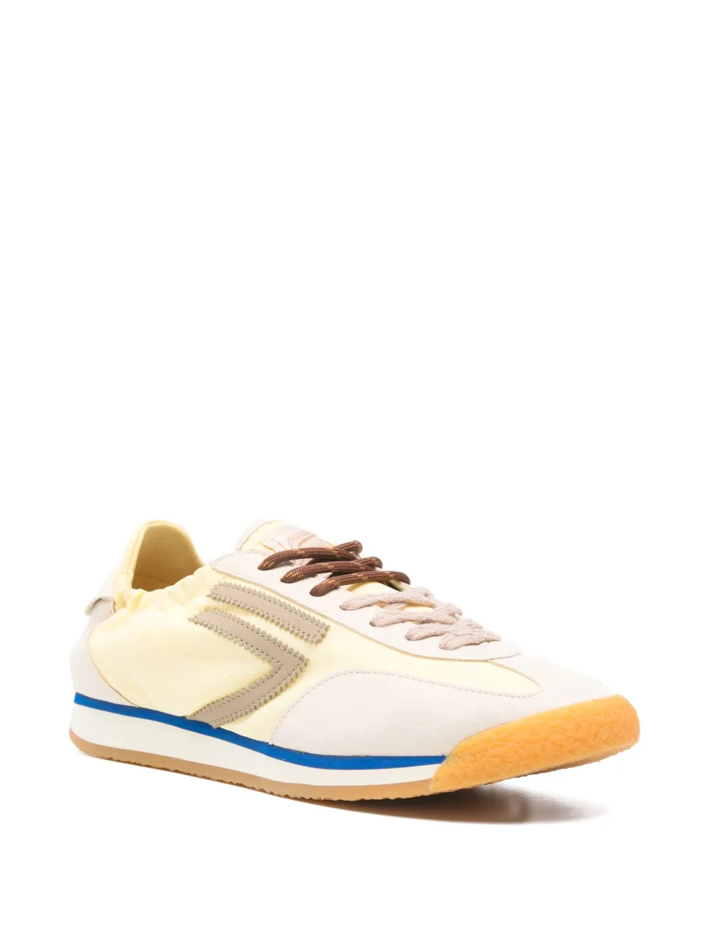 Puraai Panther lace-up sneakers - Beige