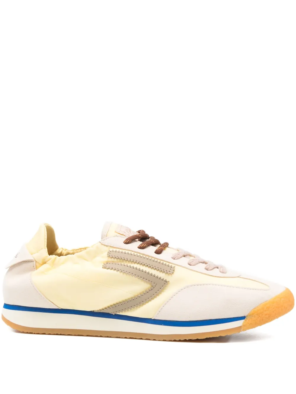 Puraai Panther lace-up sneakers Neutrals