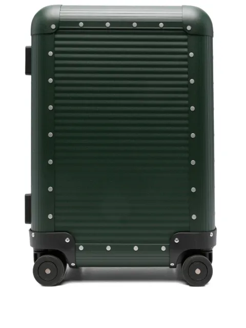 FPM Milano ribbed-aluminium holdall