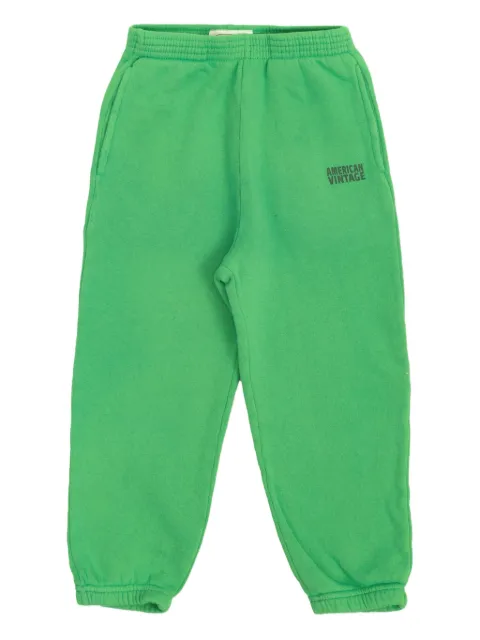 American Vintage Kids logo-detail tracksuit bottoms 