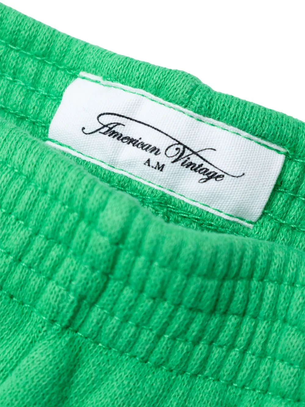 American Vintage Logo-detail Tracksuit Bottoms In Blue