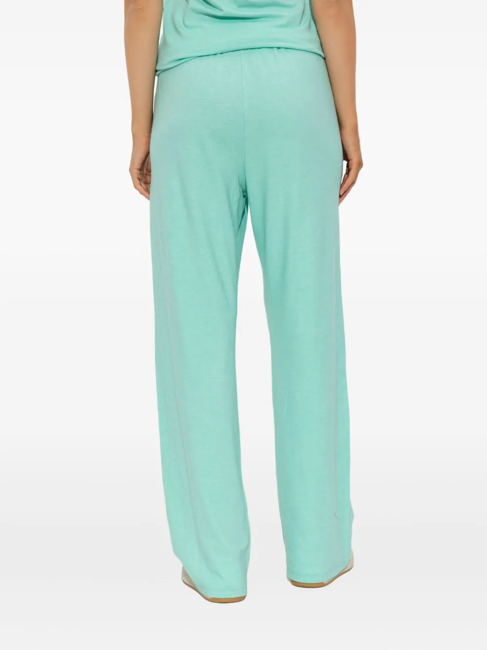 American Vintage Ypawood Drawstring-waist Track Pants In Green
