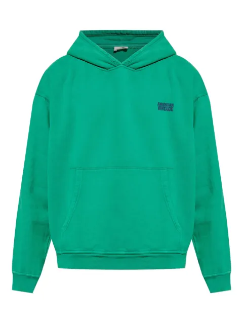 American Vintage logo-print hoodie