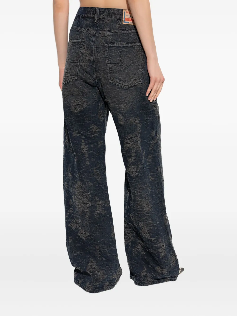 Diesel 1996 D-sire Relaxed Jeans In Gray