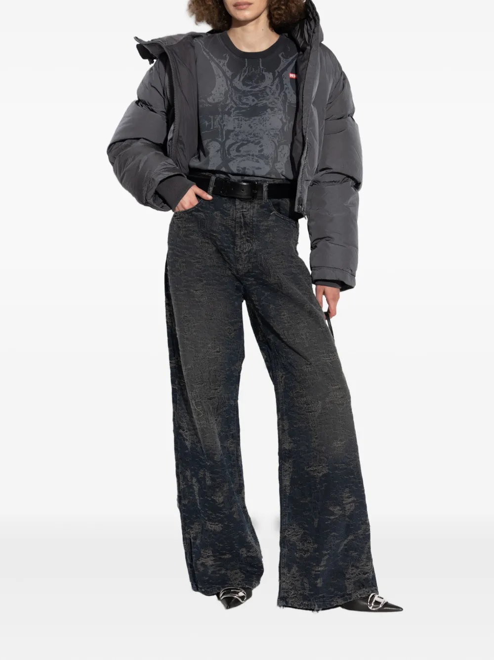 Diesel 1996 D-Sire washed jeans - Grijs