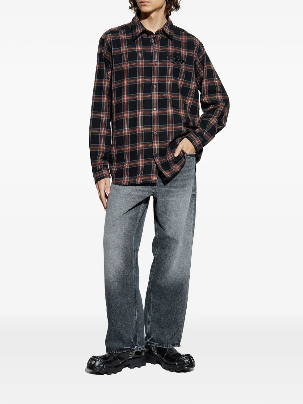 Diesel 2001 D-Macro faded jeans - Grijs