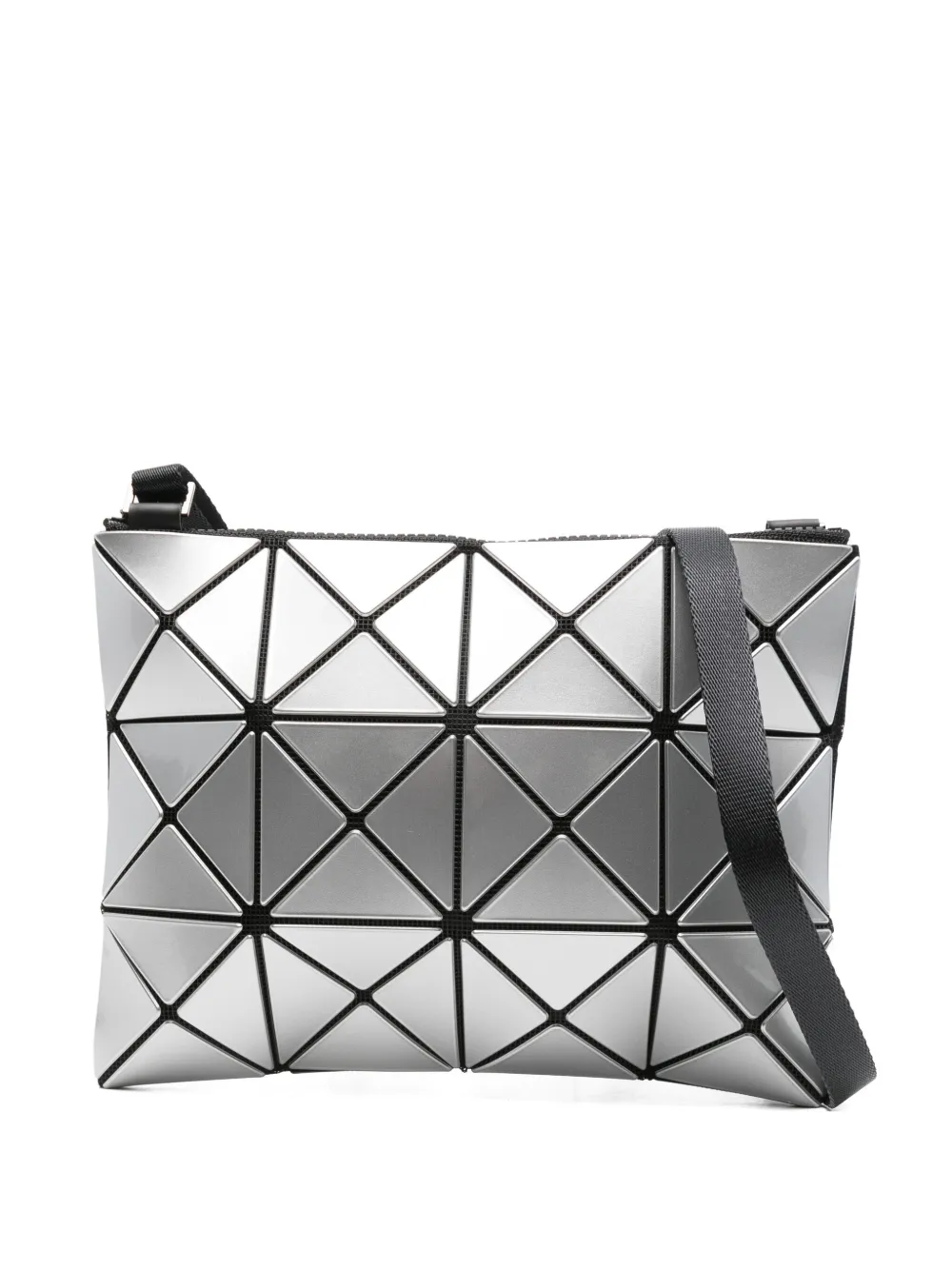 Bao Bao Issey Miyake Lucent geometric-pattern shoulder bag - シルバートーン Bao Bao Issey Miyake Lucent geometric-pattern shoulder bag - シルバートーン