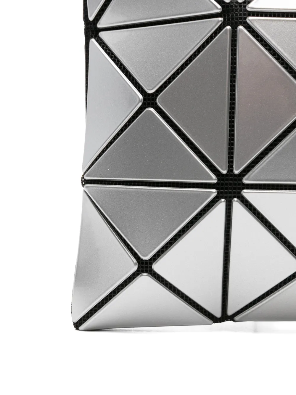 Bao Bao Issey Miyake Lucent Geometric-pattern Shoulder Bag In Silver