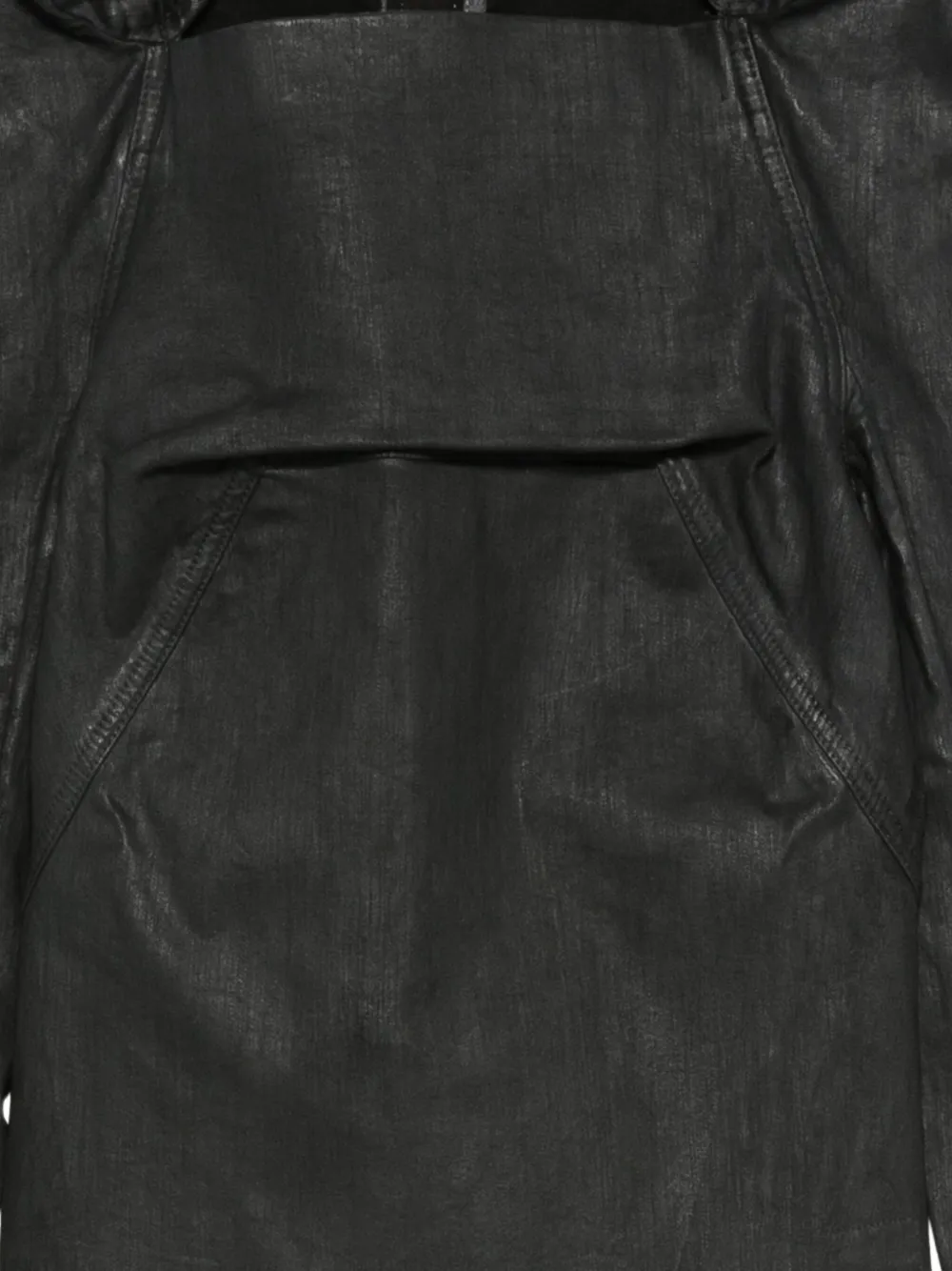 Rick Owens Drkshdw Tec Blouse In Black